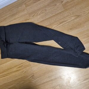 Lululemon Athletica After Asana Charcoal Lounge Pants Size 6